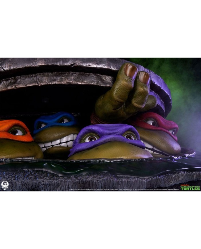 Statuette Underground Tortugas Ninja Diorama