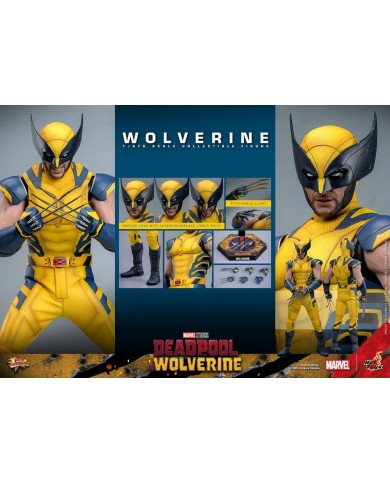 Wolverine - Deadpool & Wolverine Movie Masterpiece Figura 1/6