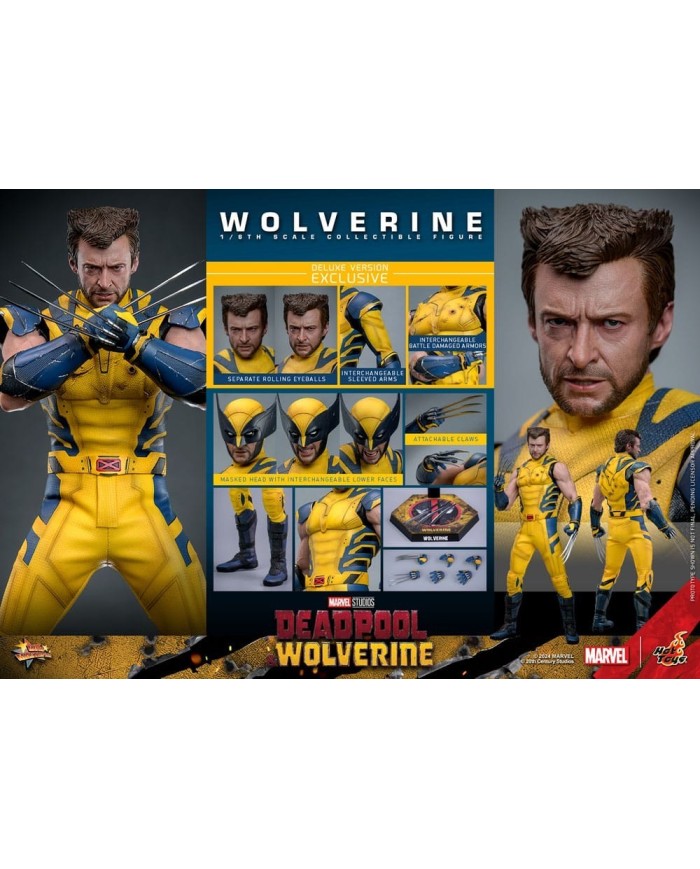 Wolverine (Deluxe Version) - Deadpool & Wolverine Movie Masterpiece Figura 1/6
