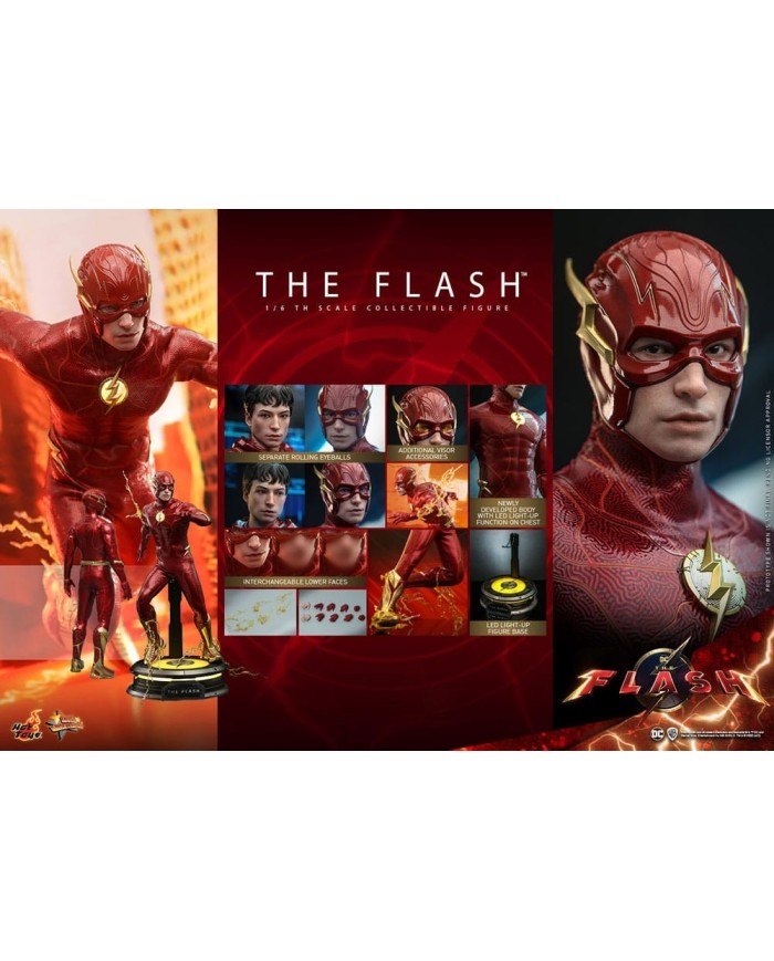 The Flash - The Flash Figura Movie Masterpiece 1/6