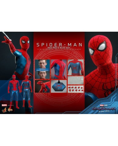 Spider-Man (New Red and Blue Suit) - Spider-Man: No Way Home Figura Movie Masterpiece 1/6