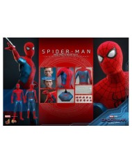 Spider-Man (New Red and Blue Suit) - Spider-Man: No Way Home Figura Movie Masterpiece 1/6