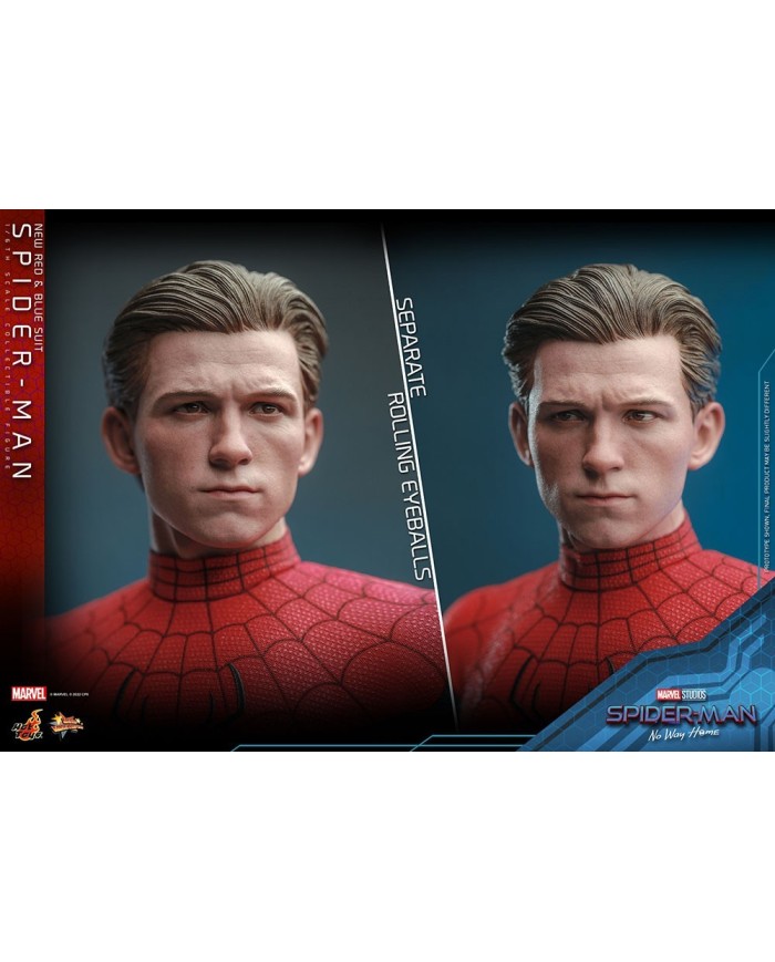Spider-Man (New Red and Blue Suit) - Spider-Man: No Way Home Figura Movie Masterpiece 1/6