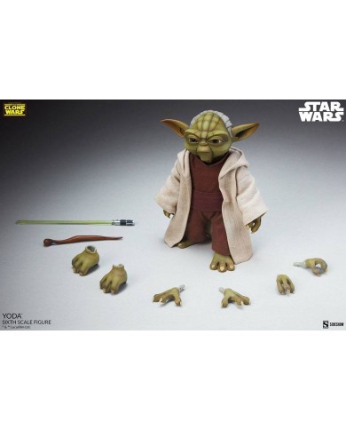 Yoda Star Wars The Clone Wars Figura 1/6