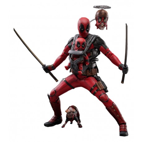 Deadpool - Deadpool & Wolverine Movie Masterpiece Figura 1/6