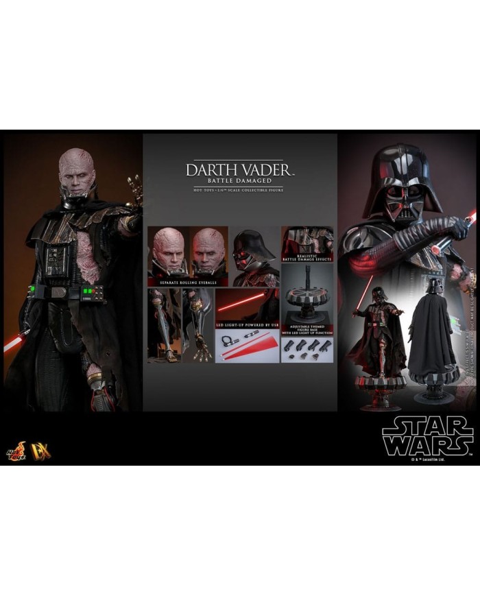 Darth Vader (Battle Damaged) - Star Wars Figura 1/6