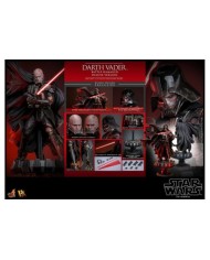 Darth Vader (Battle Damaged) Deluxe Version Star Wars Figura 1/6