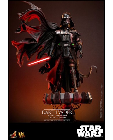 Darth Vader (Battle Damaged) Deluxe Version Star Wars Figura 1/6