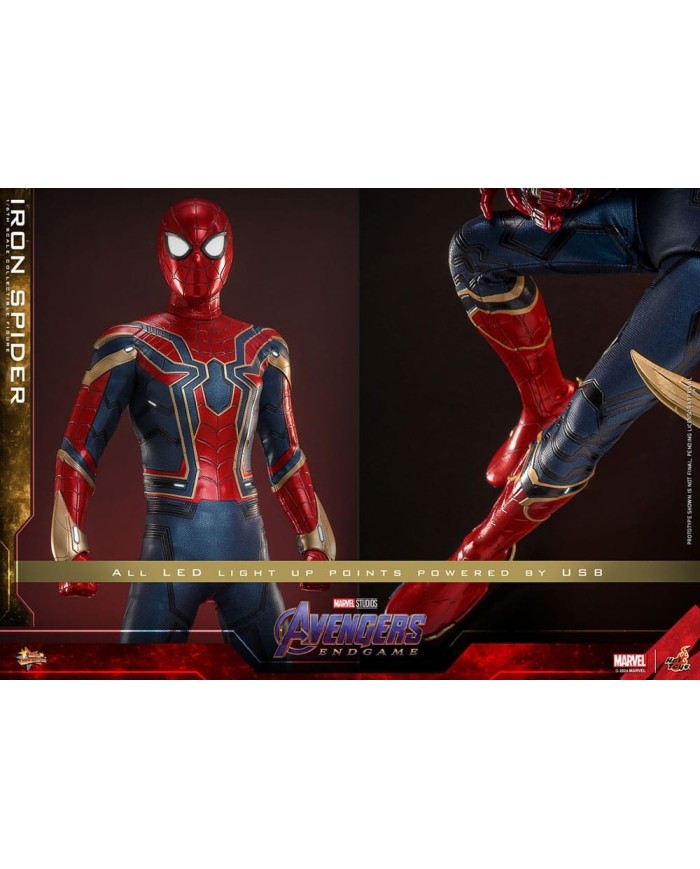 Iron Spider Vengadores: Endgame Movie Masterpiece Figura 1/6
