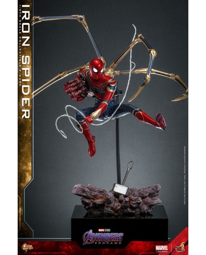 Iron Spider Vengadores: Endgame Movie Masterpiece Figura 1/6