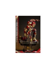 Iron Man Mark XLII (2.0) Deluxe Iron Man 3 Figura Movie Masterpiece Diecast 1/6