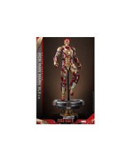 Iron Man Mark XLII (2.0) Deluxe Iron Man 3 Figura Movie Masterpiece Diecast 1/6