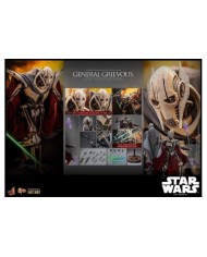 General Grievous Star Wars Figura Movie Masterpiece Diecast 1/6