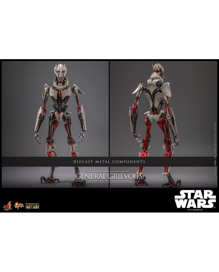 General Grievous Star Wars Figura Movie Masterpiece Diecast 1/6