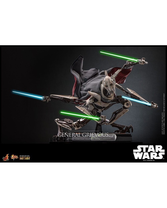 General Grievous Star Wars Figura Movie Masterpiece Diecast 1/6