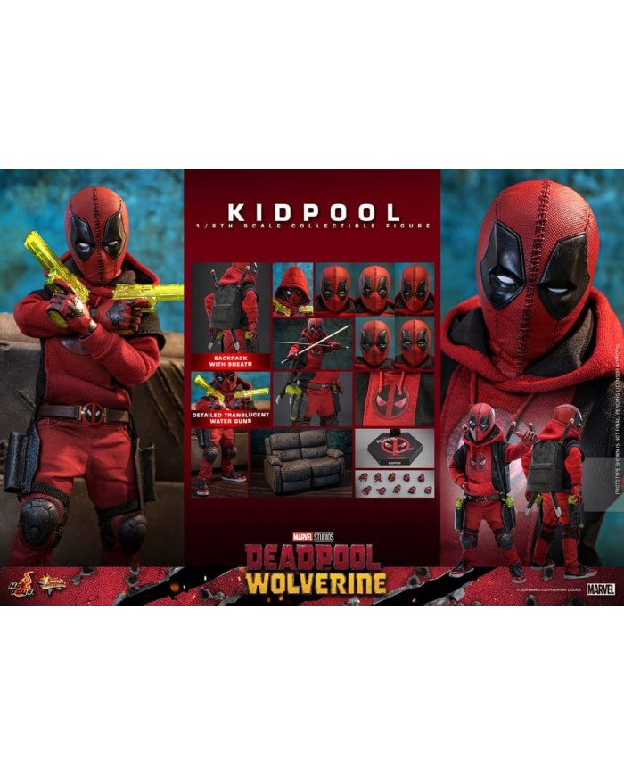 Kidpool - Deadpool & Wolverine Movie Masterpiece Figura 1/6