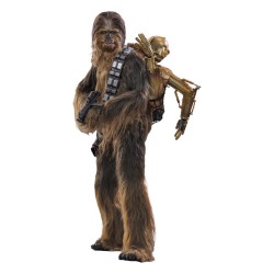 Chewbacca with Disassembled C-3PO - Star Wars Episode V Figura Movie Masterpiece 1/6