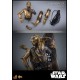 Chewbacca with Disassembled C-3PO - Star Wars Episode V Figura Movie Masterpiece 1/6