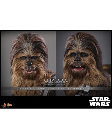 Chewbacca with Disassembled C-3PO - Star Wars Episode V Figura Movie Masterpiece 1/6