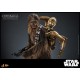 Chewbacca with Disassembled C-3PO - Star Wars Episode V Figura Movie Masterpiece 1/6