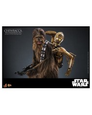 Chewbacca with Disassembled C-3PO - Star Wars Episode V Figura Movie Masterpiece 1/6
