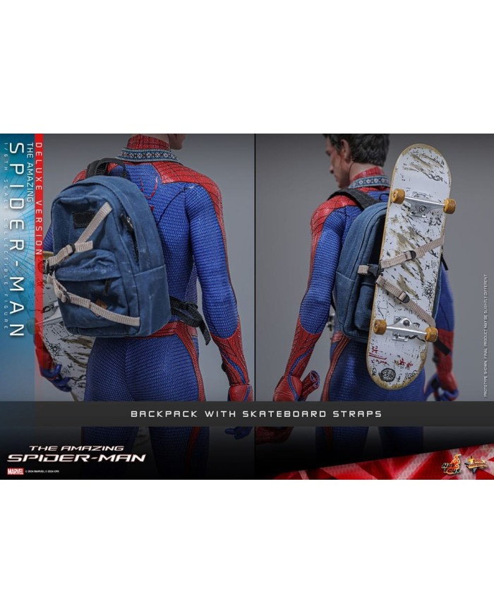 Spider-Man (Deluxe Version) The Amazing Spider-Man Figura Movie Masterpiece 1/6