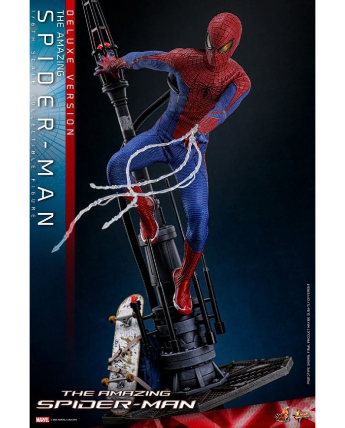 Spider-Man (Deluxe Version) The Amazing Spider-Man Figura Movie Masterpiece 1/6