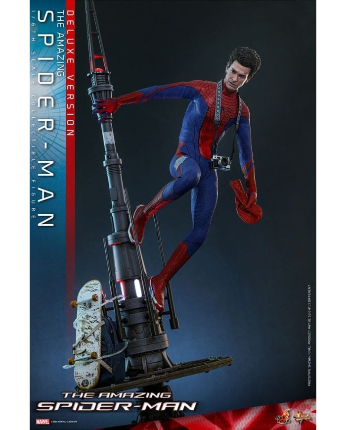 Spider-Man (Deluxe Version) The Amazing Spider-Man Figura Movie Masterpiece 1/6