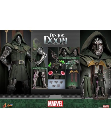 Doctor Doom Marvel Figura Comic Masterpiece 1/6