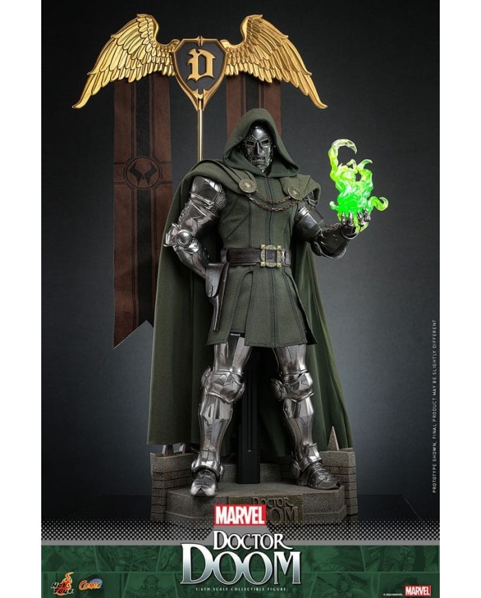 Doctor Doom Marvel Figura Comic Masterpiece 1/6