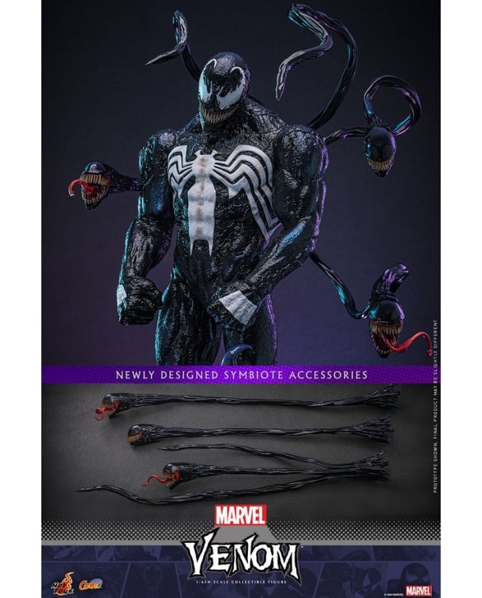 Venom Marvel Figura Comic Masterpiece 1/6