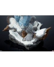 Grey Hulk vs Wolverine Marvel Estatua