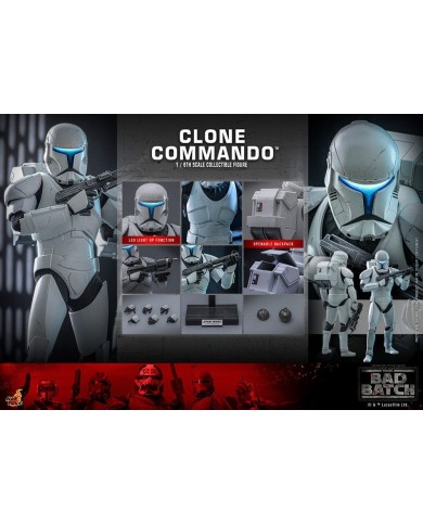 Clone Commando Star Wars: The Bad Batch Figura 1/6