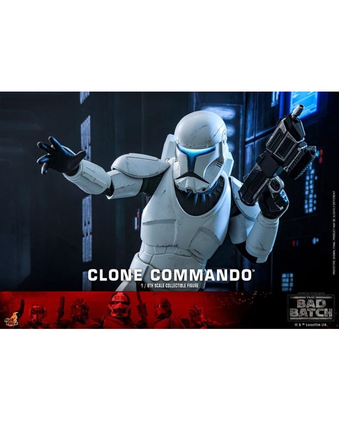 Clone Commando Star Wars: The Bad Batch Figura 1/6