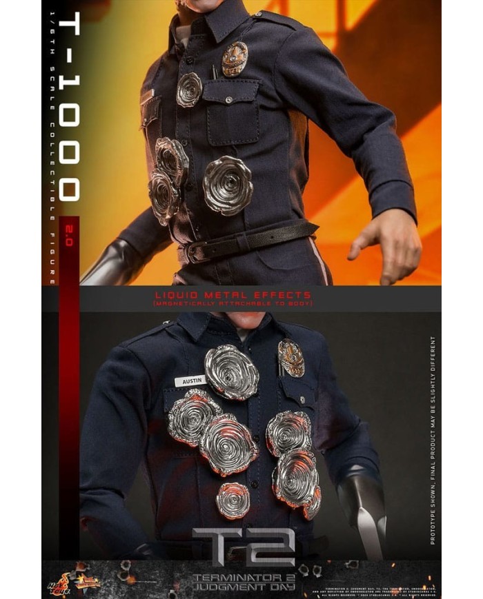 T-1000 (2.0) Terminator 2 Figura 1/6 Movie Masterpiece