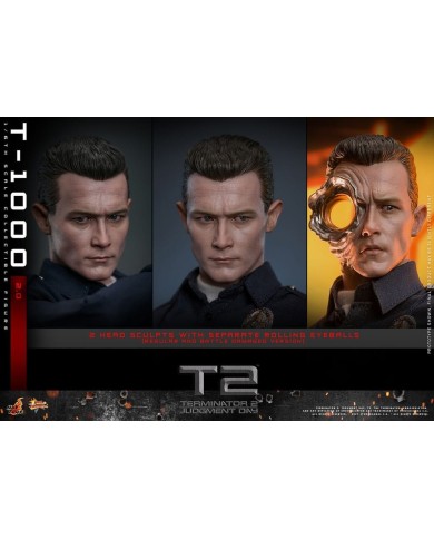 T-1000 (2.0) Terminator 2 Figura 1/6 Movie Masterpiece