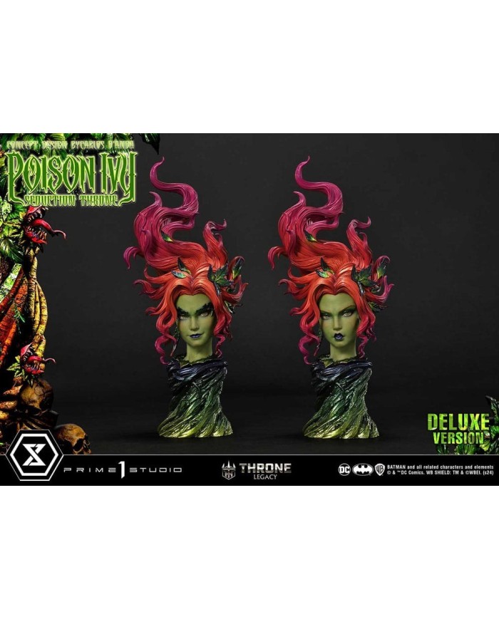 Throne Legacy Collection Batman Poison Ivy Seduction Throne Deluxe Bonus Version DC Comics Estatua 1/4