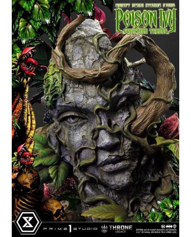 Throne Legacy Collection Batman Poison Ivy Seduction Throne Deluxe Bonus Version DC Comics Estatua 1/4