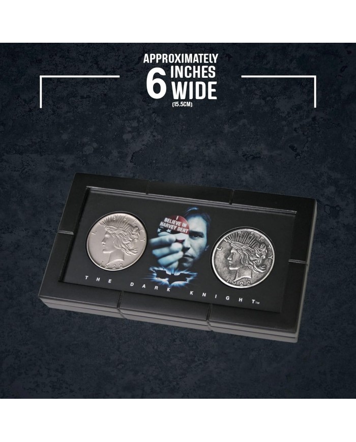 Batman El Caballero Oscuro Replica Harvey Dent & Two-Face Monedas
