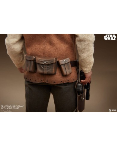 Doctor Cornelius Evazan Star Wars Episode IV Figura Scum & Villainy 1/6