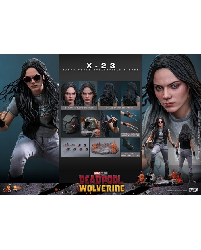 X-23 - Deadpool & Wolverine Movie Masterpiece Figura 1/6