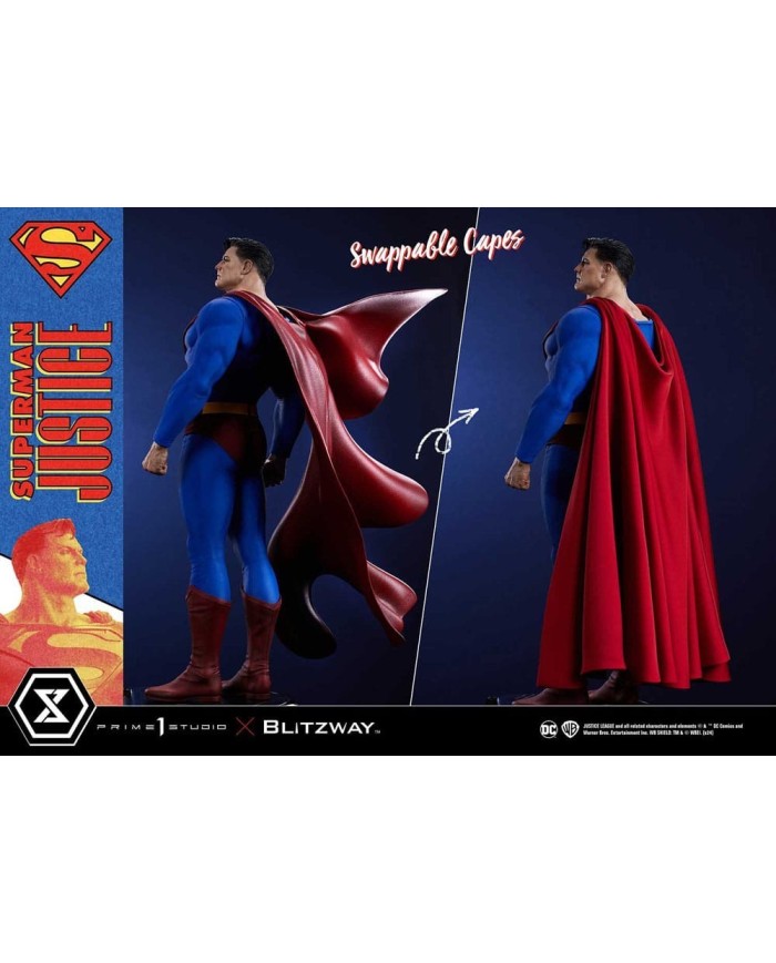 Superman Justice Comics DC Comics Estatua Premium Masterline Series 1/4