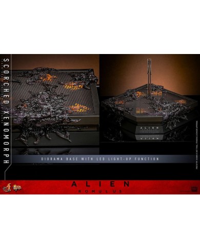 Scorched Xenomorph Alien: Romulus Figura Movie Masterpiece 1/6