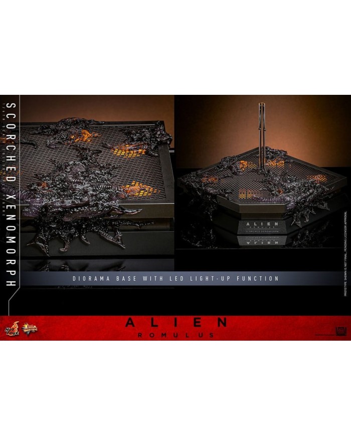 Scorched Xenomorph Alien: Romulus Figura Movie Masterpiece 1/6