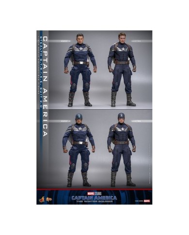 Captain America (Stealth S.T.R.I.K.E. Suit) Capitán América: el Soldado de Invierno Figura Movie Masterpiece 1/6