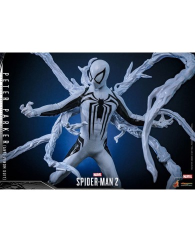 Peter Parker (Anti-Venom Suit) Spider-Man 2 Figura Video Game Masterpiece 1/6