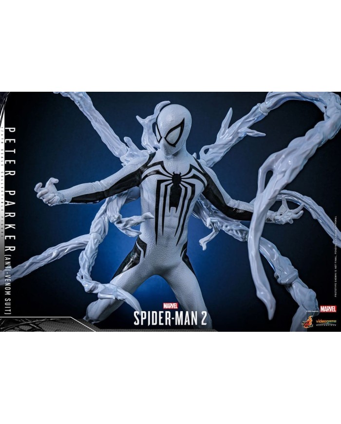 Peter Parker (Anti-Venom Suit) Spider-Man 2 Figura Video Game Masterpiece 1/6