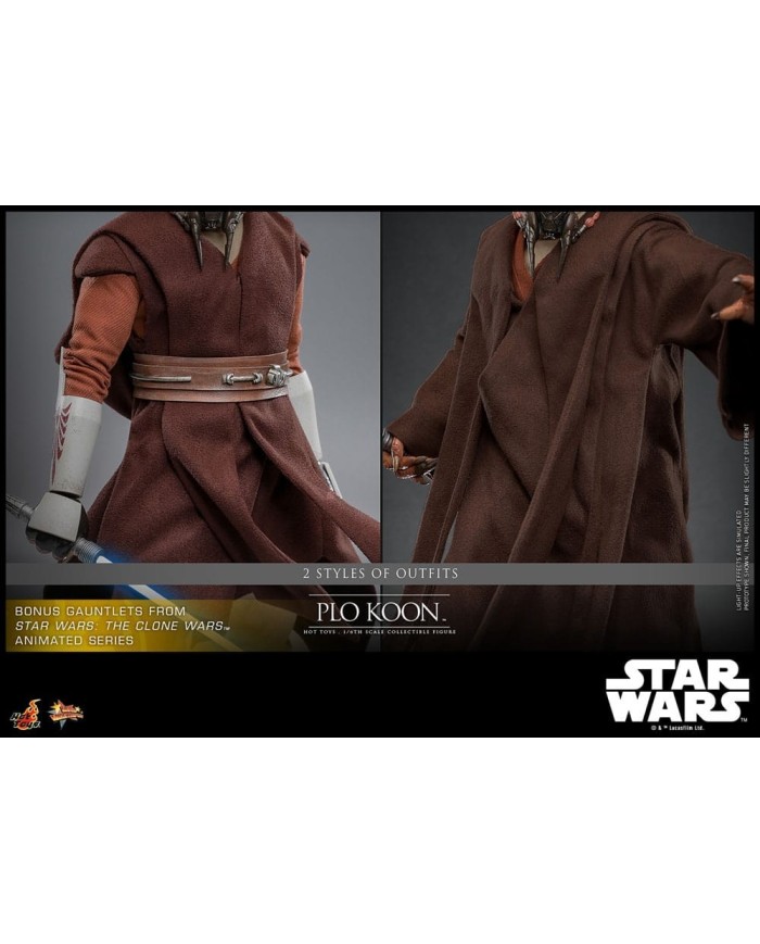 Plo Koon Star Wars Figura Movie Masterpiece 1/6