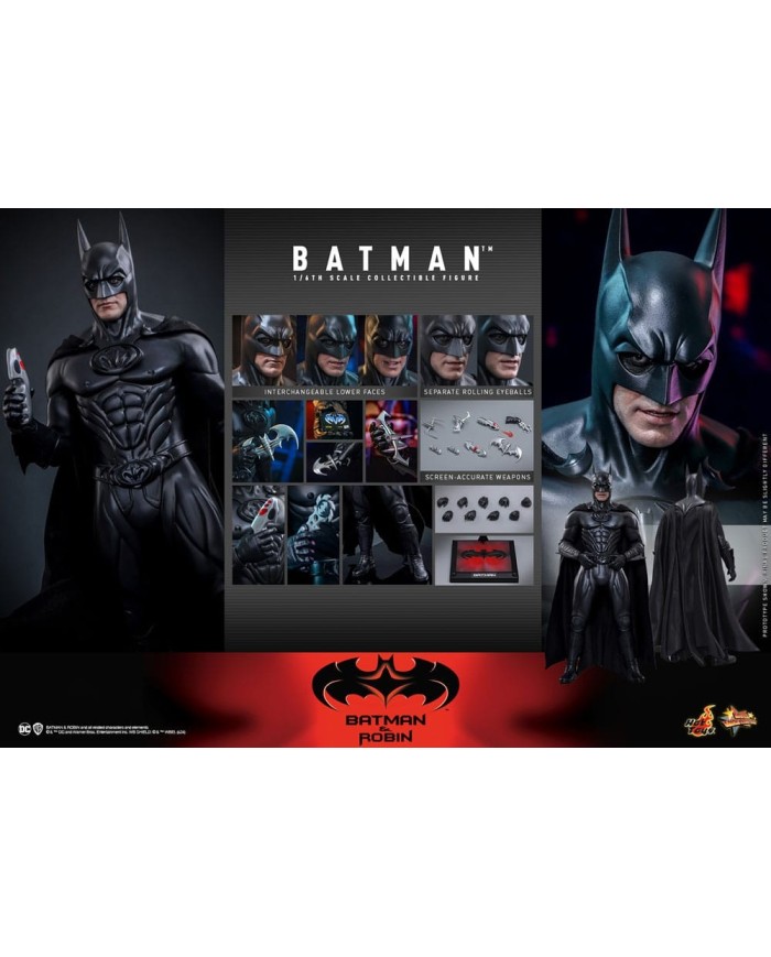 Batman - Batman y Robin Figura Movie Masterpiece 1/6