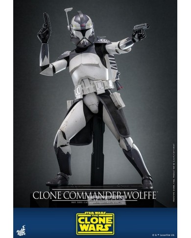 Clone Commander Wolffe - Star Wars: The Clone Wars Figura 1/6
